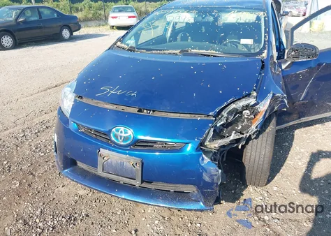 2011 Toyota Prius Three from USA, damaged, VIN JTDKN3DU8B1449545